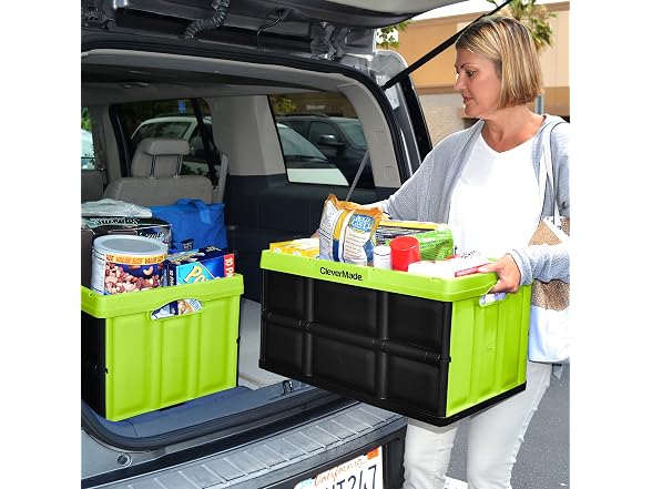 CleverMade CleverCrates 46 Liter Collapsible Bin/Container