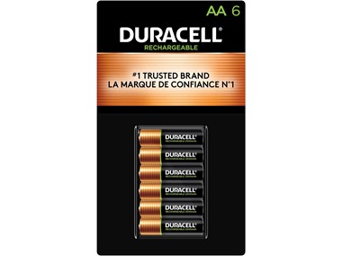 $11.99, Was $22.39, 46% Off! (6 PACK) Duracell Rechargeable AA 2500Mah Premium Cells Batteries dealfomo