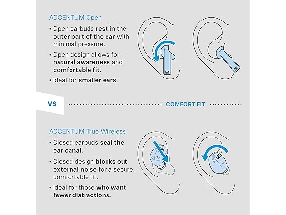 Sennheiser ACCENTUM Open Earbuds Cream