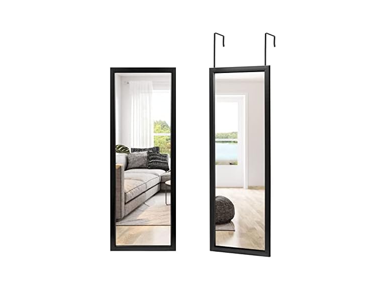 NeuType Over The Door Full Length Mirror