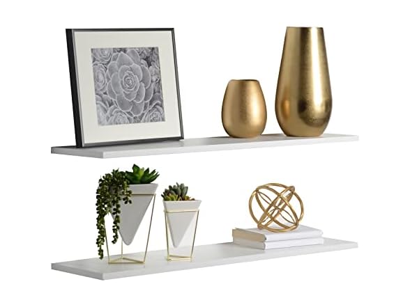 White- 36"x8"x0. 5" or 36”x10”x0.5”