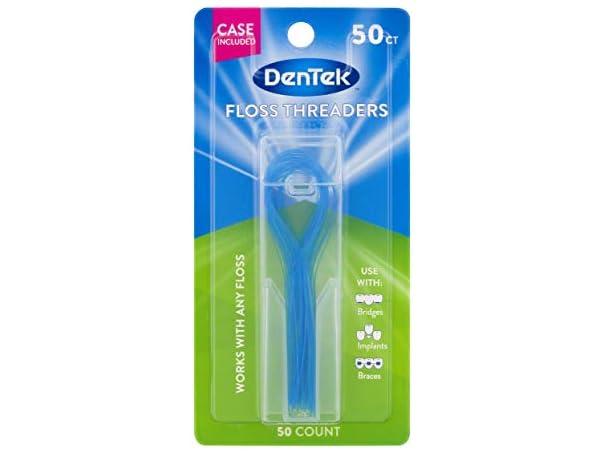 $2.99, Was $5.66, 47% Off! DenTek Floss Threaders Braces 50ct dealfomo