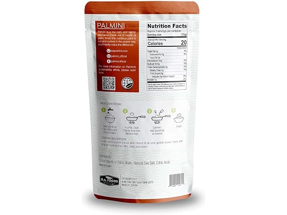 6Pk Palmini Rice | Low-Carb Rice, Low-Calorie
