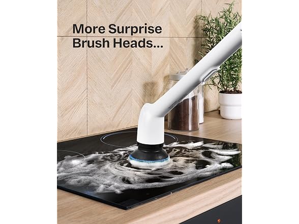LyriFine IPX7 Electric Brush 42in Handle
