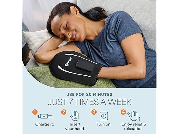 LifePro AllevaGlove Red Light Hand Therapy