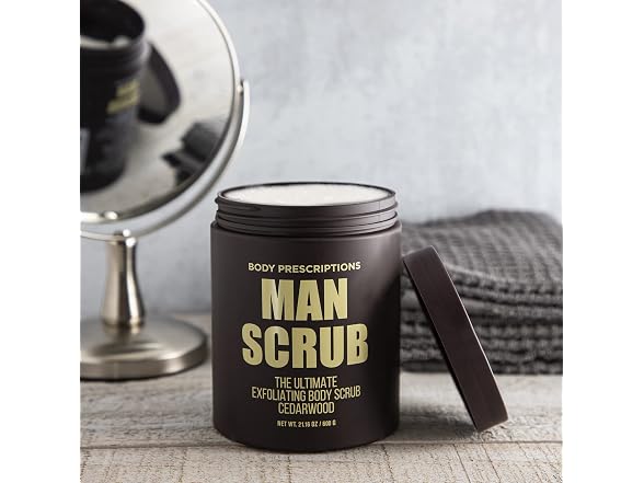 4Pk Mens Exfoliating Body Scrub