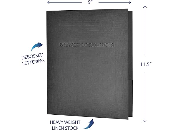Estate Planning Documents Folders