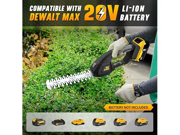 VERVEWAVE Hedge Trimmer for DEWALT 20V
