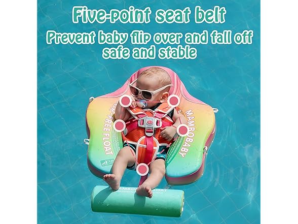 AnjeeIOT Mambobaby Float Rainbow