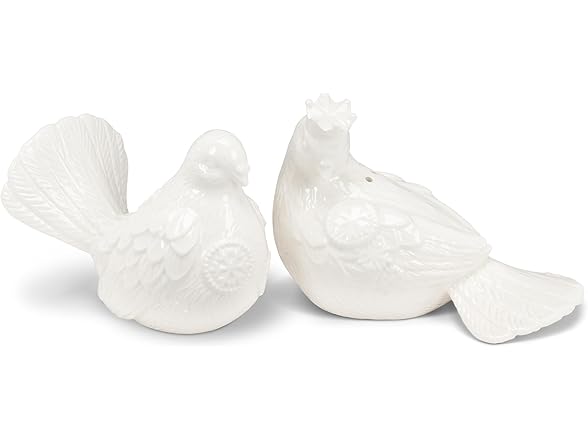 Abbott Collection Dove with Crown Salt & Pepper Shaker