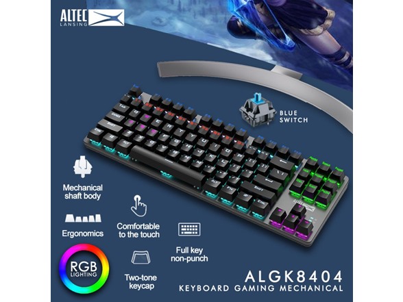 Altec Lansing Wired Mechanical Gaming Keyboard