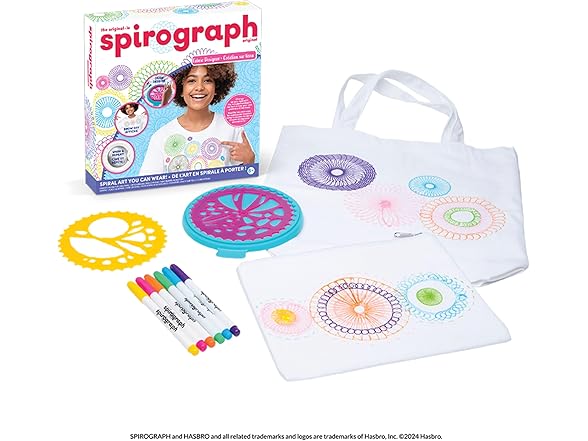 Spirograph Fabric Designer Spiral Art You Can Wear