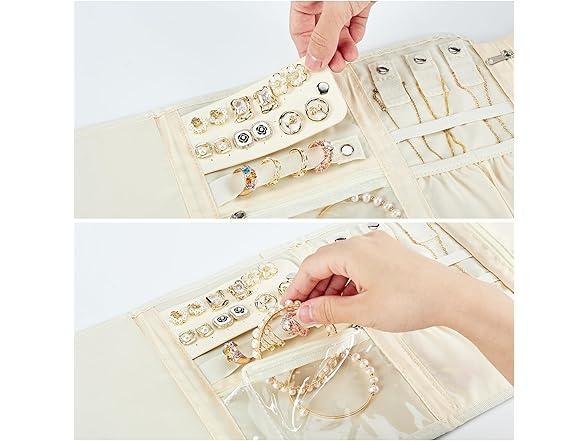 FINDCOZY Jewelry Travel Organizer