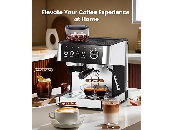 COWSAR Commercial Espresso Machine 15 Bar