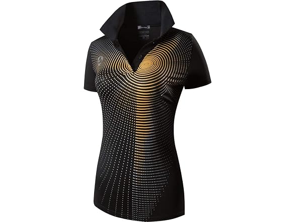 Jeansian Women (XL) Short Sleeve Sport Polo Tops