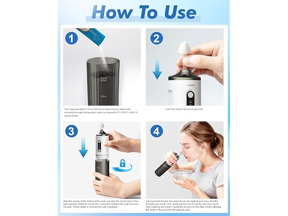 CYOUH Electric Nasal Irrigation System