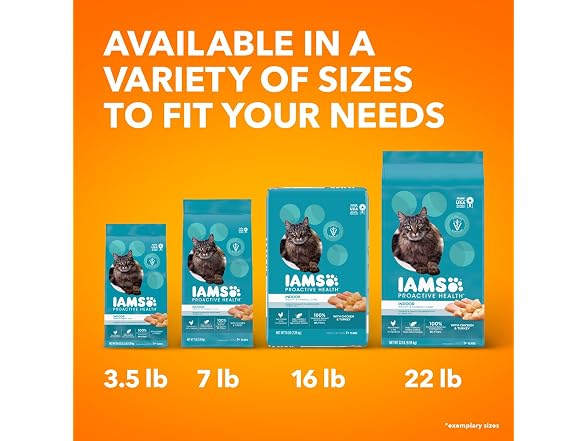 IAMS Dry Food Proactive Health Indoor Weight and H