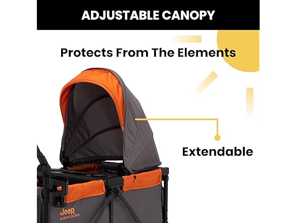 Jeep Sport All-Terrain Stroller Wagon