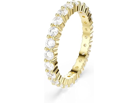 Swarovski Matrix Vittore Band Ring (Size 55)