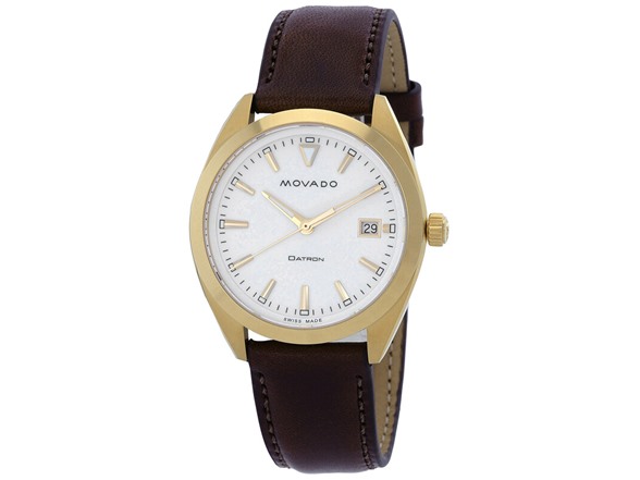 Movado Men's Heritage Datron Yellow Gold Watch