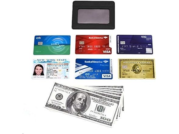 KALMORE womens Credit Holder Genuine Leather