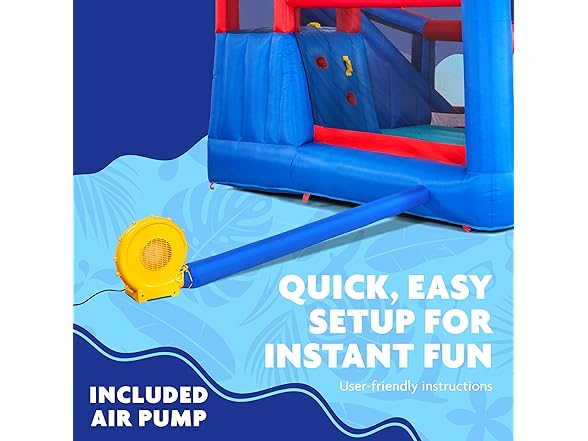 Sunny & Fun Big Time Bounce-A-Round Inflatable