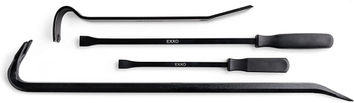 EXXO 4-Piece Heavy Duty Pry Bar Set - Gallery 2