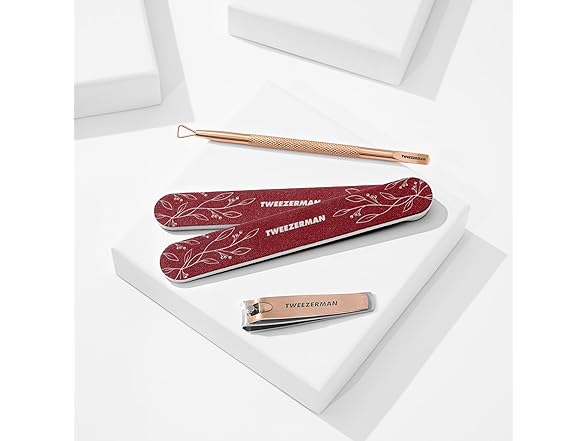 Tweezerman Vintage Rose Manicure Gift Set
