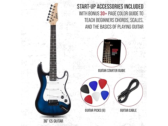 LyxPro CS 30 Electric Guitar Kit