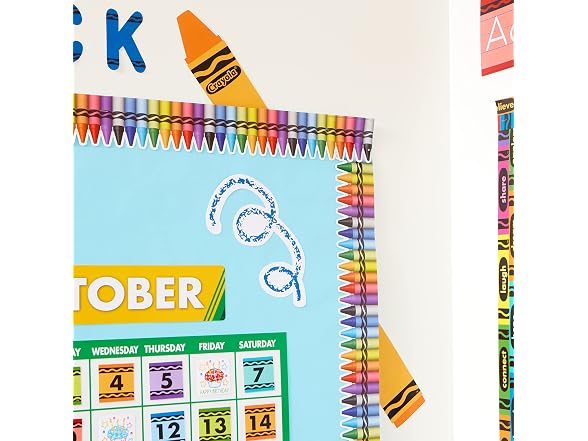 Eureka Crayola Crayons Door, Window, and Bulletin Board