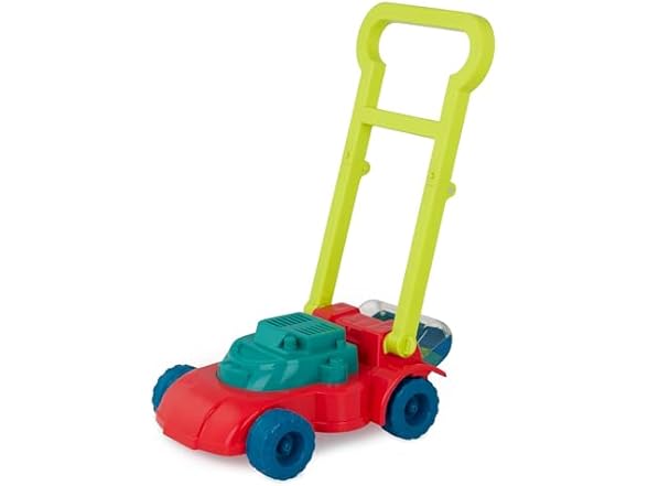 B. toys Toy Lawn Mower Bead Tumbler Push Toy