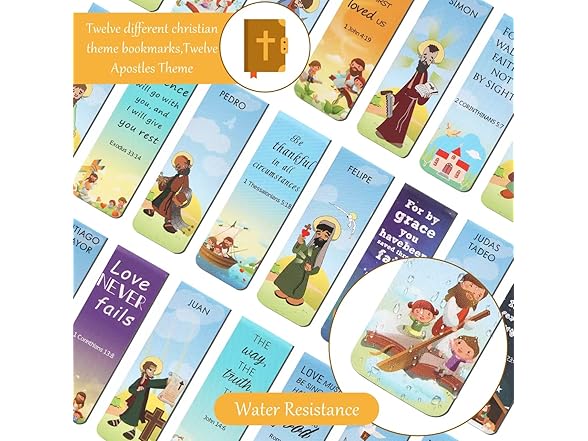 Twelve Apostles Theme Bookmarks