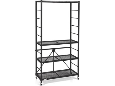 $74.99, Was $124.99, 40% Off! Origami 4 Tier Adjustable Shelf Rack dealfomo