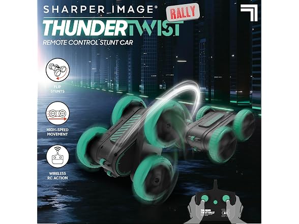 Sharper Image Thunder Twist Rally - RC Stunt Car