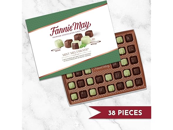 Fannie May Milk Choc Mint Meltaways 11.5