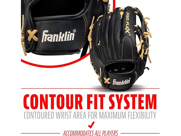 Franklin Sports Pro Flex Fielding Glove Right Thrower