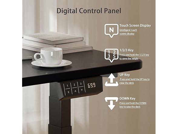 REMIT Electric Standing Desk Frame