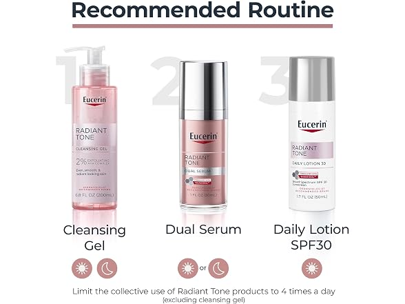 Eucerin Radiant Tone Dual Serum 1oz