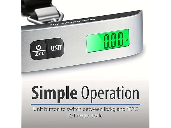 Generic AAP-Tool-161 50Kg Hanging Luggage Scale