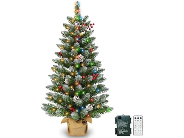 KISIQI 3ft Artificial Christmas Tree