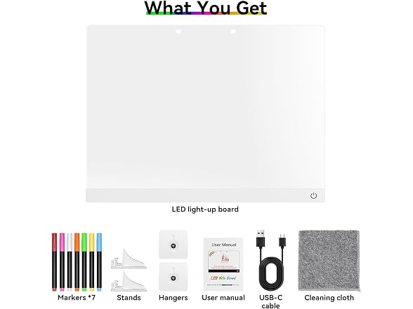 Led Drawing Board for Kids, 13.7"X10"