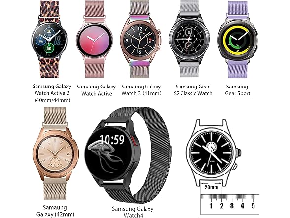 Stan Lee Watch Band Compatible with Sams