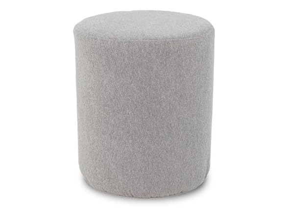 Elephant in a Box – Round Pouf Ottoman –