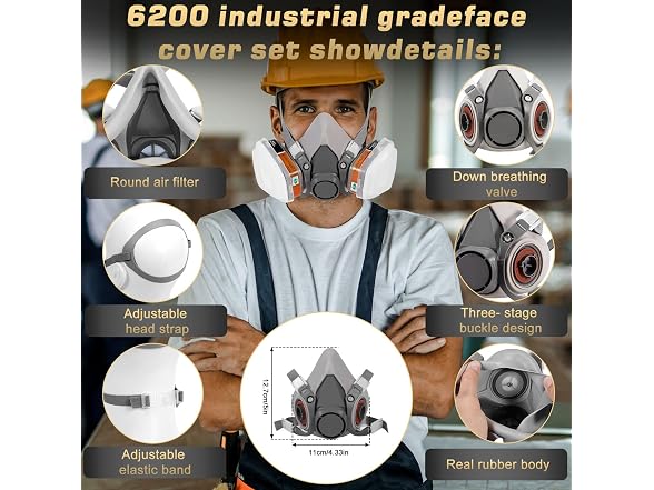 BAOMAO CON-110 Respirator Mask