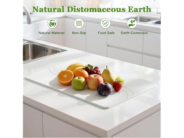 Luxspire Stone Dish Drying Mat 24"x16"