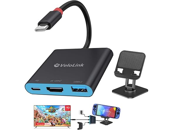 Switch 2 Portable Dock & Stand Kit