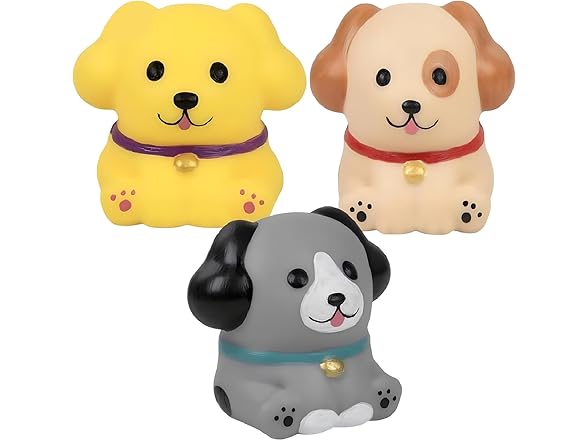 4" Squish and Stretch Dog 12ct