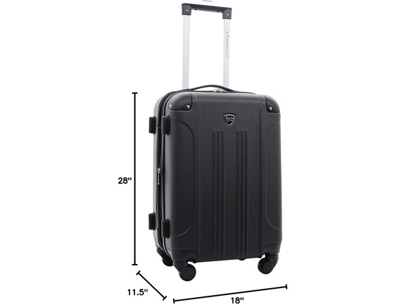 Travelers Club Chicago Luggage, 5-Piece Set