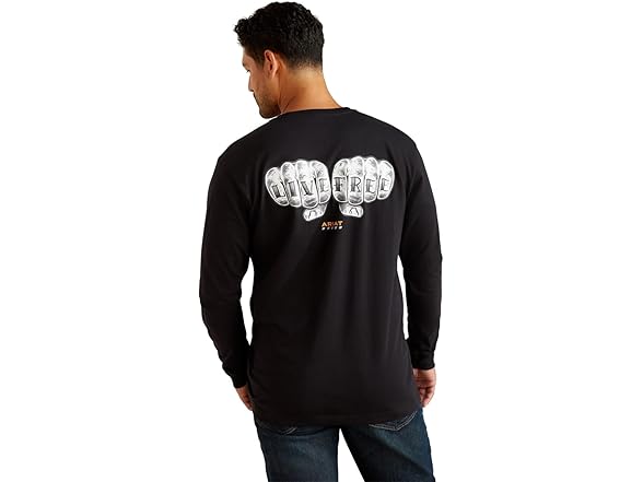 ARIAT Rebar Cotton Strong Bare Knuckle Tee