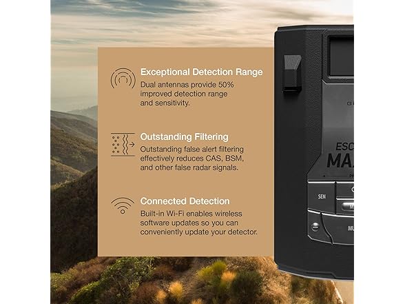 Escort MAX 360c MKII Laser Radar Detector